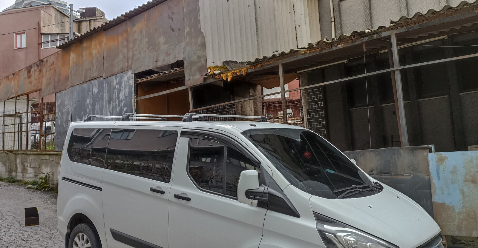 Ford Transit Custom Roof Racks Cross Bars Rails Top Carrier Alu Silver 3 Qty 2014-2022 Ford Transit Custom Roof Racks Cross Bars Rails Top Carrier Alu Silver 3 Qty 2014-2022